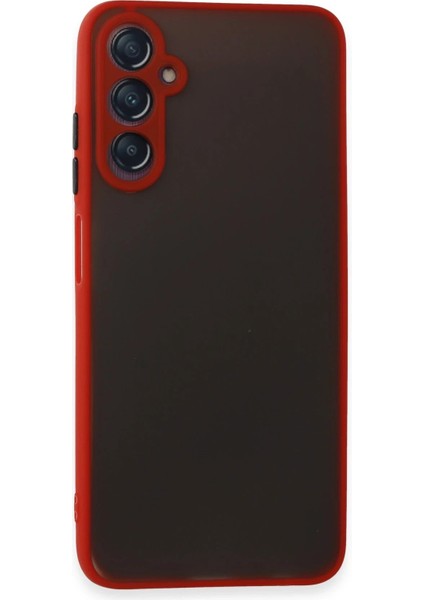 Samsung Galaxy A05S Kılıf Montreal Silikon Kapak - Kırmızı - SUAT3896-9269