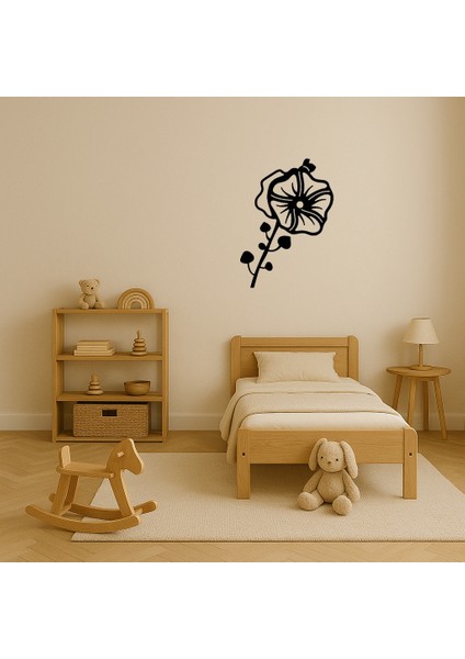 Monokrom Çiçek Desenli Dekoratif Tablo - SUAT9811-5746 modelleri