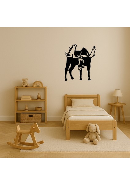 Mozaik Desenli Geyik Tablo - SUAT2315-9034 modelleri