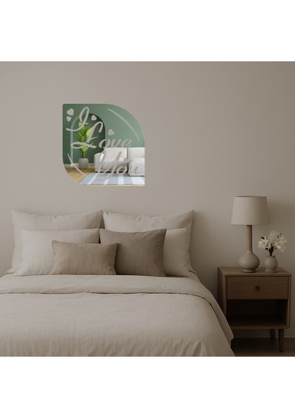 Aşk Mesajlı Aynalı Tablo - SUAT2708-2950 fiyatları