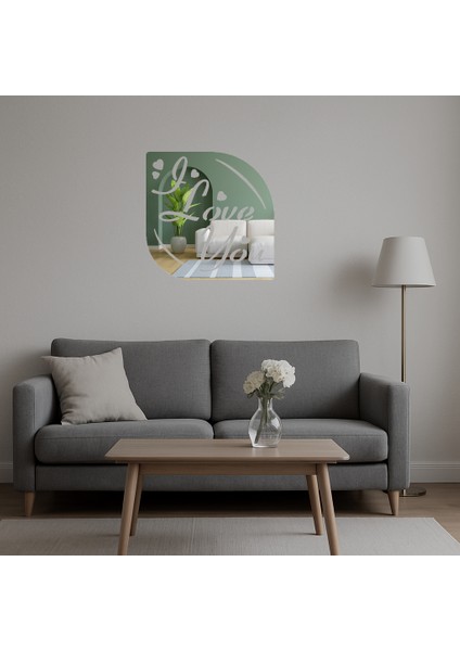 Aşk Mesajlı Aynalı Tablo - SUAT2708-2950 indirimleri