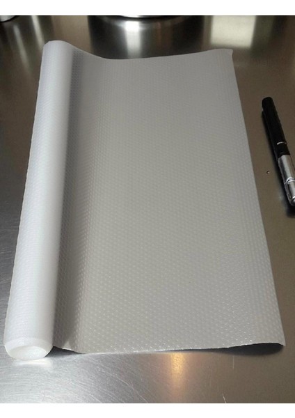 Mutfak Kaydırmaz Şeffaf Raflık Kaymaz Dolap Içi Çekmece Örtüsü 45CN x 300 cm fiyatları