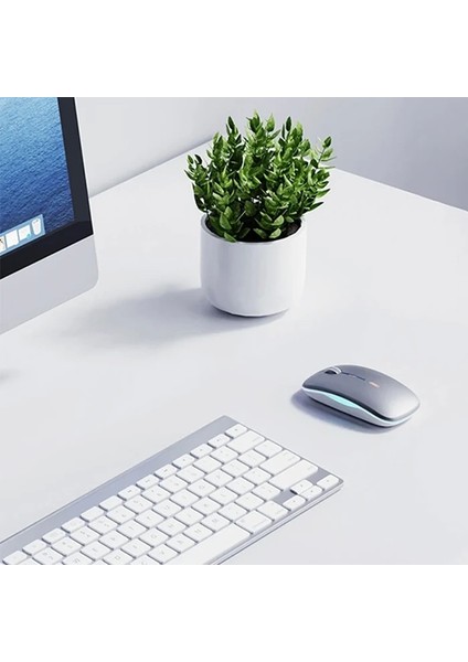 Inphic M5 Kablosuz Fare Şarj Edilebilir Sessiz Kullanım 2.4g Işıklı USB MOUSE-(1903) fiyatları