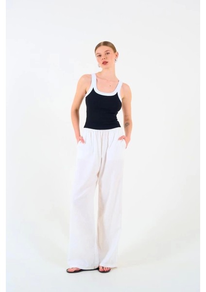 Iki Renkli Atlet - Siyah-Beyaz fiyatları