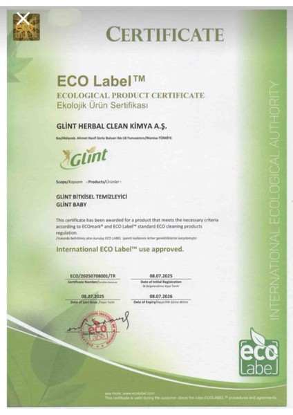 Baby 1 Litre Çamaşır Leke Çıkarıcı Bebek Genel Temizleyici Sertifikalı fırsatları