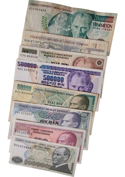 8 Adet Para Lotu
