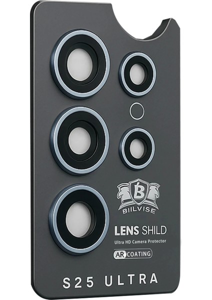 Newface Samsung Galaxy S25 Ultra Bilvis Titan Kamera Lens - Lacivert modelleri