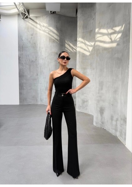 230 gr Poly Viscose Full Lycra Ispanyol Paça Pantolon