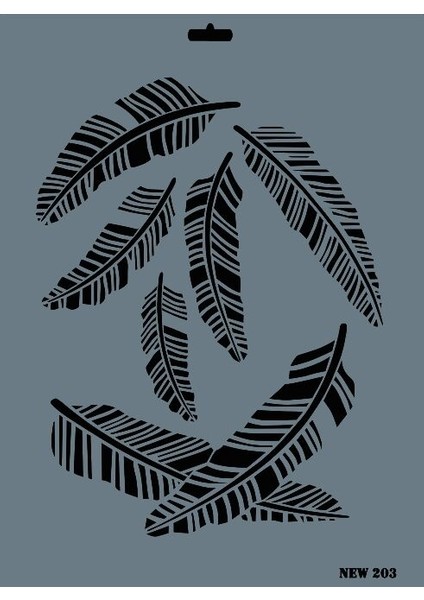 New 203 Stencil 25X35 cm