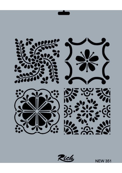 New 351 Stencil 25X35 cm