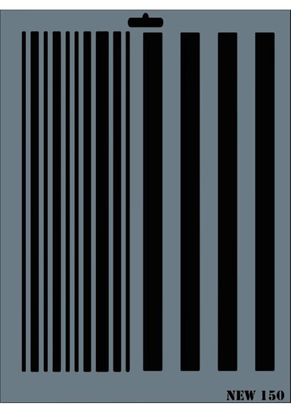 New 150 Stencil 25X35 cm