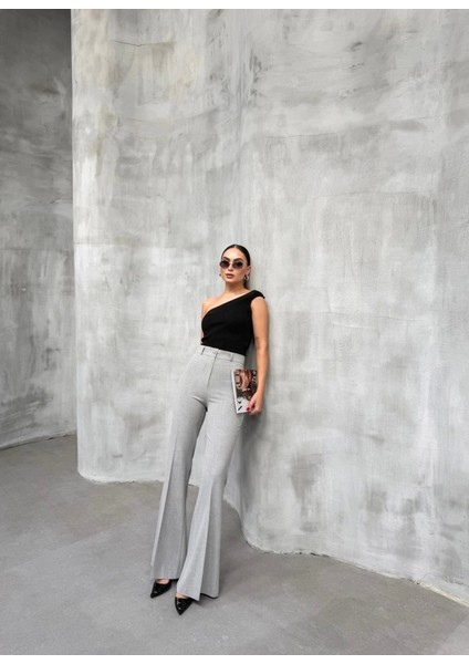 230 gr Poly Viscose Full Lycra Ispanyol Paça Pantolon