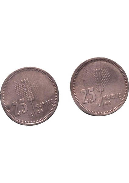 1945-1946 Yılı 25 Kuruş
