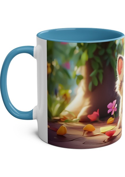 Yavru Kedi Temalı Baskılı Kupa Bardak modelleri