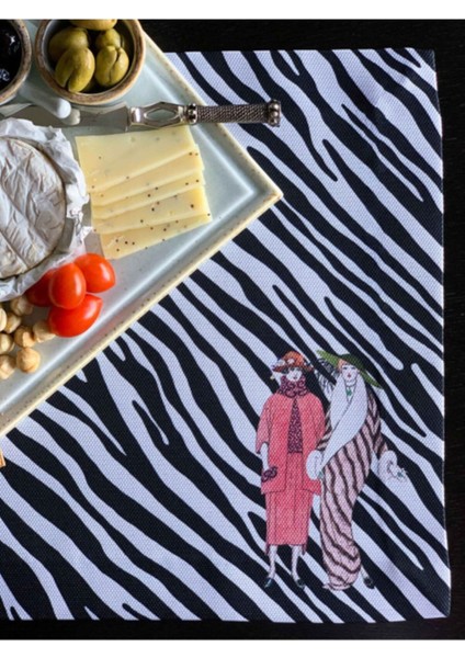 Best Couple Kumaş Amerikan Servis 4'lü Set - 35X50CM Keten Kumaş Ulusl.yıkama ve Solmama Sertifikası fırsatları