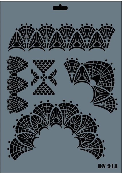 Dn 918 Stencil 25X35 cm