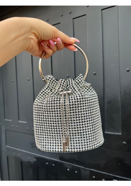 Ithal Elde Tutmalı Taşlı Şık Çanta fiyatları