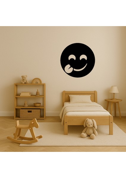 Yemek Zevki Emojisi Mdf Dekoratif Tablo - SUAT7950-4243 modelleri