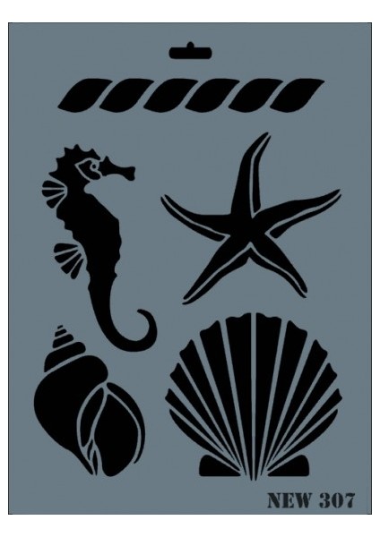 New 307 Stencil 24X32 cm