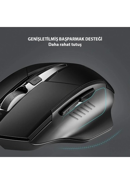 Inphic F1 Kablosuz Fare Şarj Edilebilir Sessiz Kullanım 2.4g 500 Mah USB MOUSE-(1903) modelleri