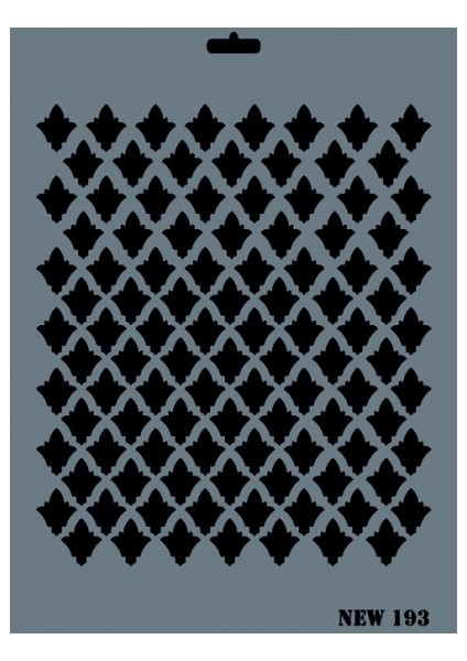 New 193 Stencil 25X35 cm