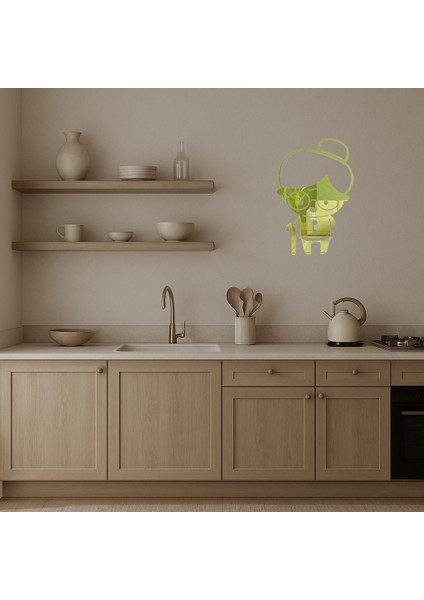 Büyükanne Figürlü Dekoratif Altın Aynalı Tablo - SUAT4963-7023 modelleri