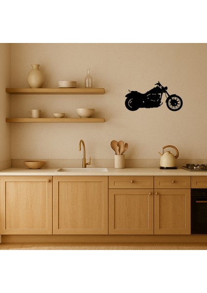 Klasik Motor Temalı Mdf Duvar Sanatı - SUAT7787-7692 fiyatları