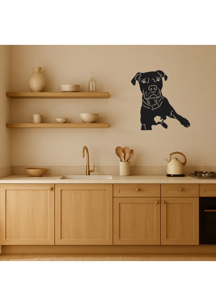 Şık Köpek Yüzü Mdf Dekoratif Tablolar - SUAT1043-2270 fiyatları
