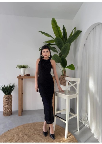 Lers Çiçek Detaylı Elbise fırsatları