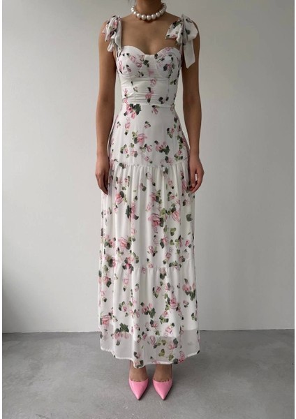 Poses Omuz Bağlamalı Elbise fiyatları