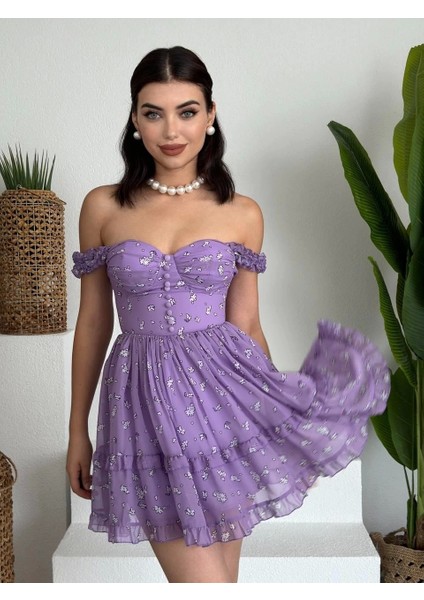 Lena Çift Askılı Elbise