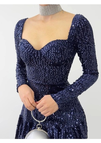 Sezi Pul Payet Elbise indirimleri