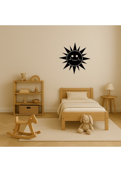 Şişkin Yanaklı Güneş Mdf Dekoratif Tablo - SUAT3572-9633 modelleri