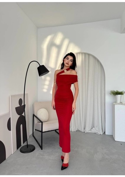 Reta Çapraz Omuz Elbise fırsatları