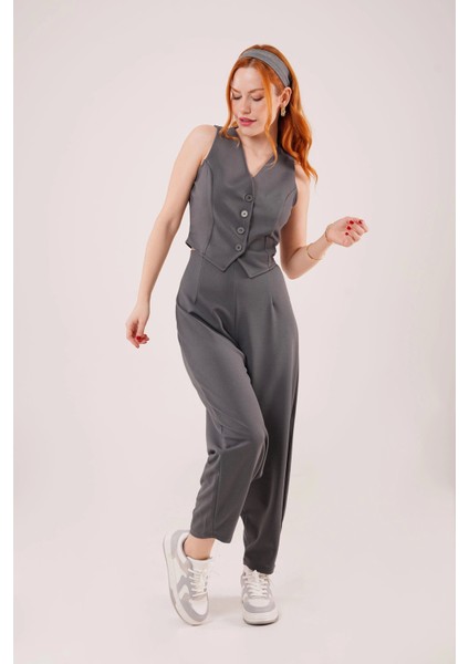 Havuç Kesim Gri Pantolon fiyatları