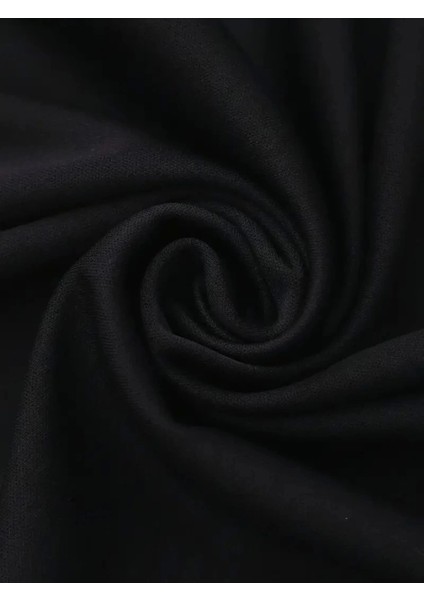 Baskılı Oversize Bisiklet Yaka T-Shirt - Siyah modelleri