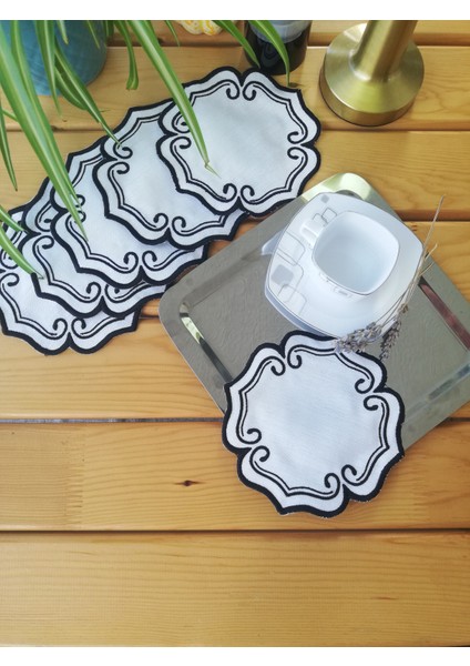 Clover Kahve Sunum Peçetesi – Şans ve Zarafet modelleri