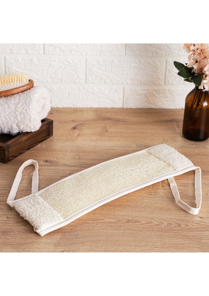 Doğal Kabak Lifi 3’lü Banyo Seti Eldiven Kese, Sırt Lifi, Yüz Peeling Pedi, Kadın & Erkek