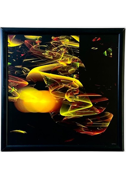 Dekoratif Soyut Tablo 40 x 40 cm CAN202 - Ev - Otel - Ofis - Hastahane - Kafe - Restoran Dekorasyonu fiyatları