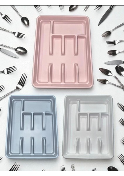 6 Bölmeli Dolap Çekmece Içi Düzenleyici