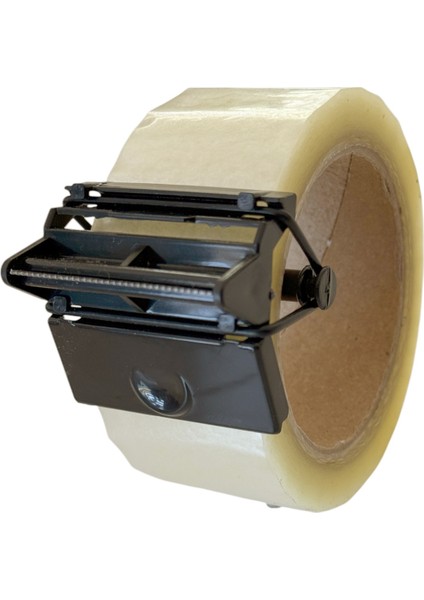 4 Adet 45X100 Koli Bandı ve Bant Kesici Seti Taşınma Paketleme Kiti modelleri