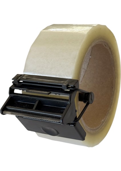 4 Adet 45X100 Koli Bandı ve Bant Kesici Seti Taşınma Paketleme Kiti