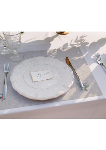 Kuşlu Bahçe Kumaş Amerikan Servis 4'lü Set 35X50CM Keten Kumaş Ulusl. Yıkama ve Solmama Sertifikası fiyatları