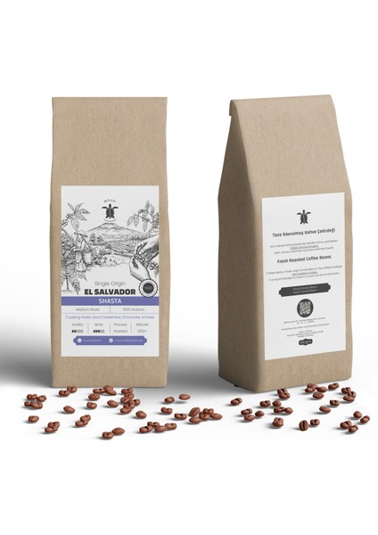 El Salvador Shasta - 100 gr fiyatları