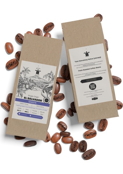 El Salvador Shasta - 100 gr modelleri