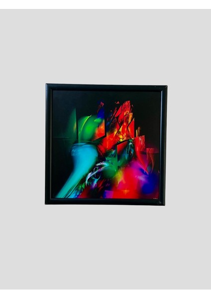 Dekoratif Soyut Tablo 40 x 40 cm CAN203 - Ev - Otel - Ofis - Hastahane - Kafe - Restoran Dekorasyonu fiyatları