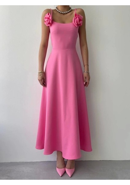 Matilda Gül Ip Askılı Elbise fiyatları