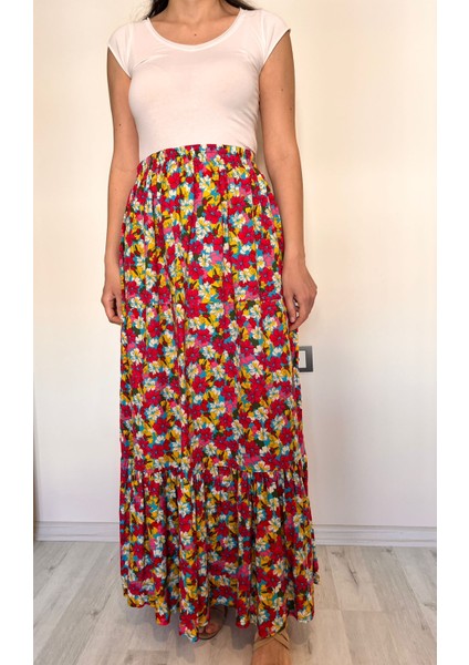 Kadın Tesettür Etek - Uzun Etek / Viskon Etek modelleri