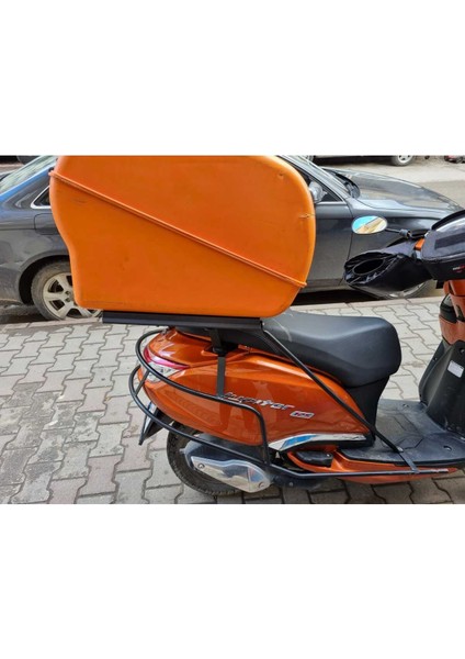 Tvs Jüpiter 125 Kızaklı Kurye Paket Çanta Demiri Özel Üretim