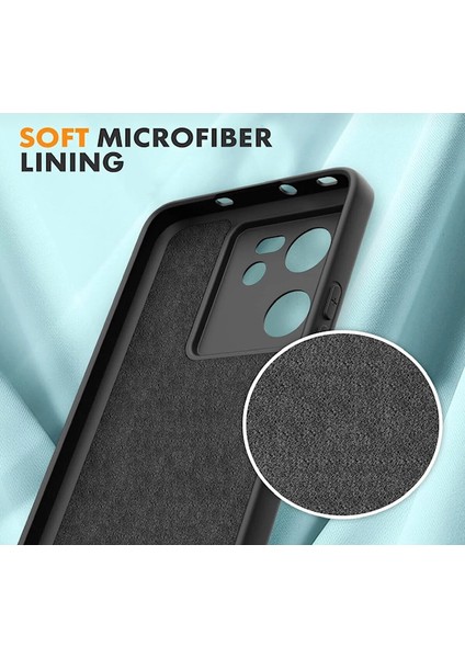 Xiaomi Mi 13T / Mi 13T Pro Uyumlu Ultra Ince Yumuşak Soft Tasarım Renkli Silikon Kılıf Siyah modelleri